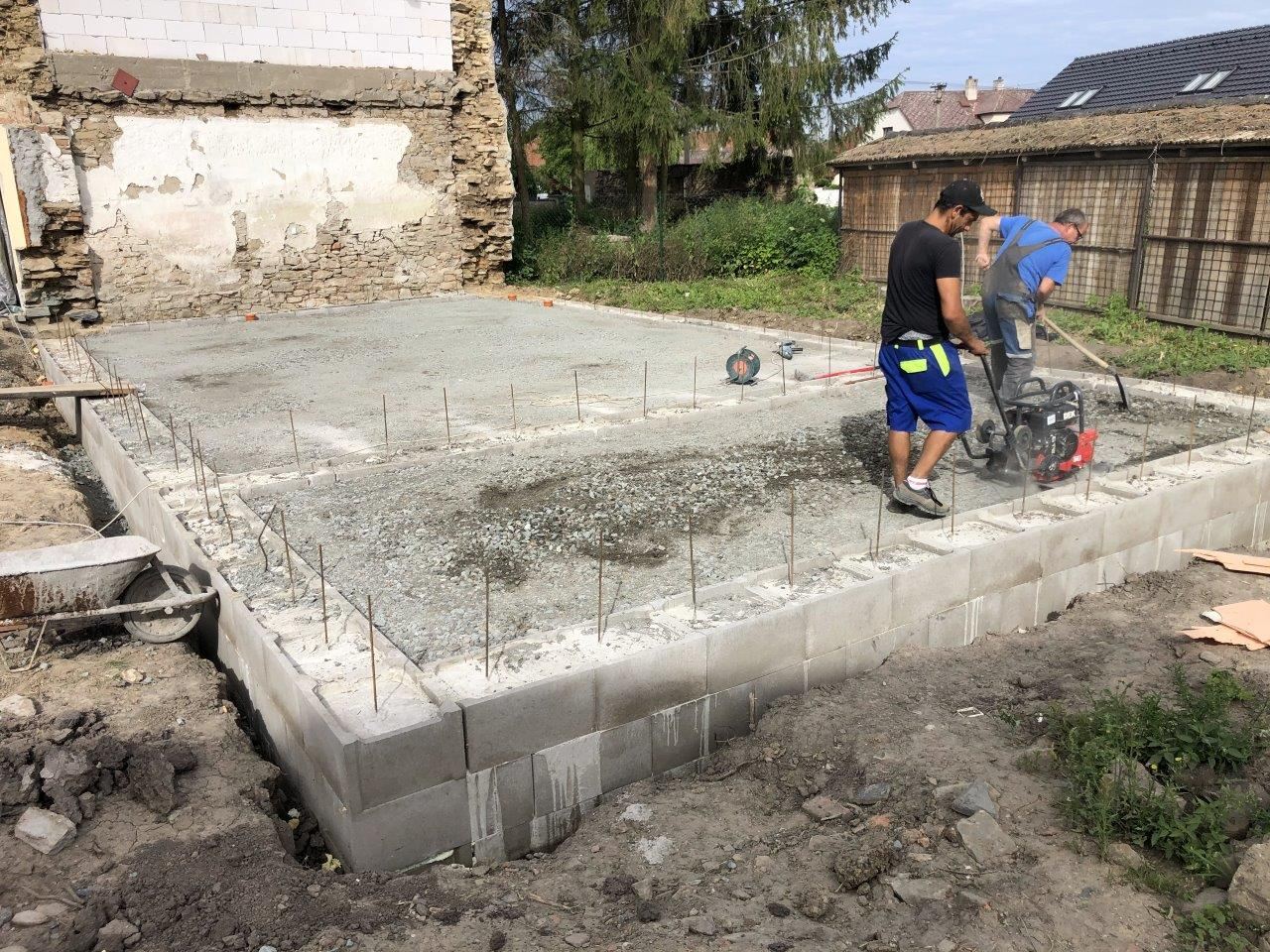 Základová deska Solopysky